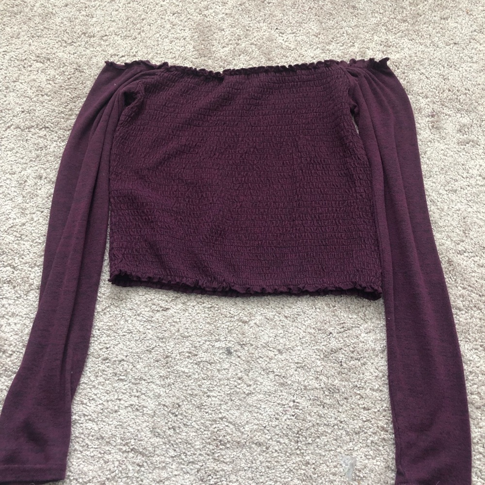Hollister off the shoulder top
